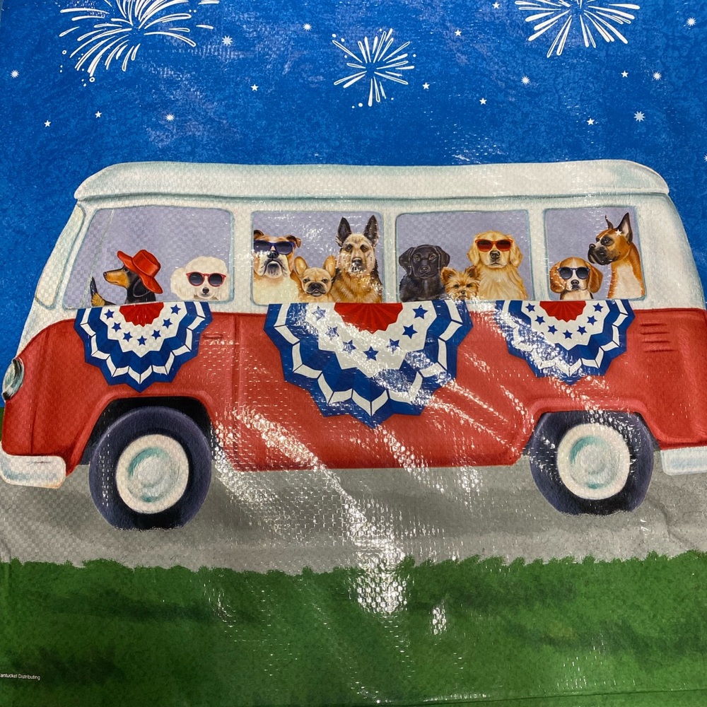NWT DACHSHUND SHOPPING BAG